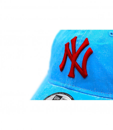 casquette NY bleu rouge